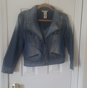 Cropped Jean Jacket